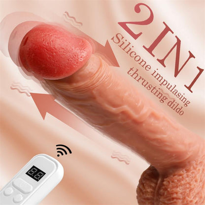 XISE - DEAN DILDO WITH THRUSTING AND VIBRATING 8