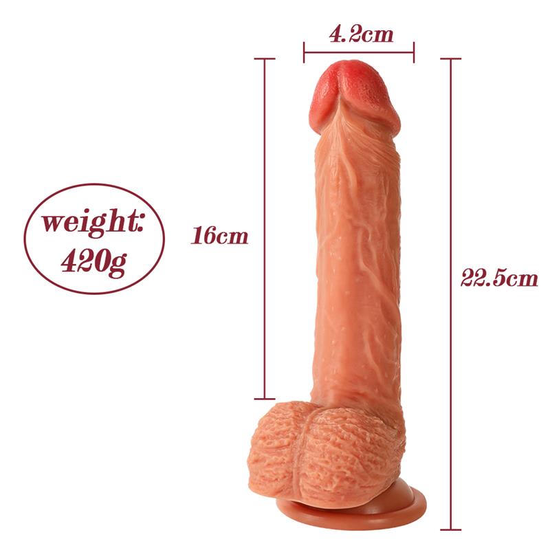 XISE - DEAN DILDO WITH THRUSTING AND VIBRATING 8
