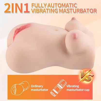 XISE - DEBBIE MINI VIBRATING TORSO 1.5 KG
