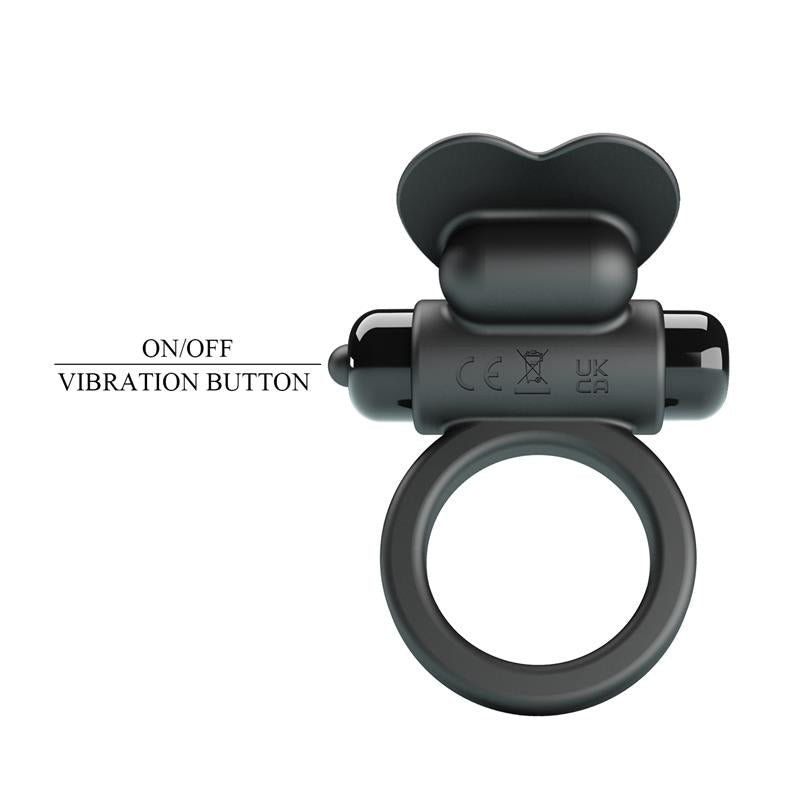 PRETTYLOVE - DEBONAIRE VIBRATING PENIS RING