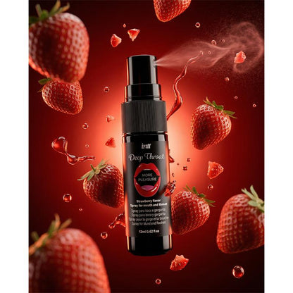 INTT - DEEP THROAT SPRAY STRAWBERRY 12ML