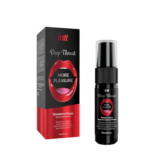INTT - DEEP THROAT SPRAY STRAWBERRY 12ML