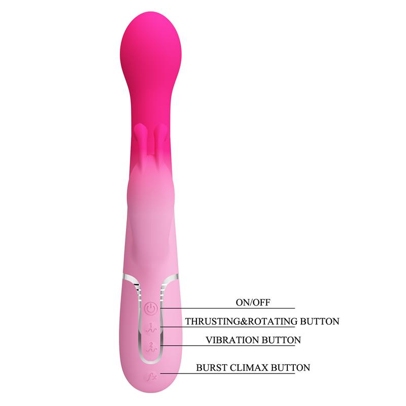 PRETTYLOVE - DEJON VIBE WITH THRUSTING AND ROTATING BEADS