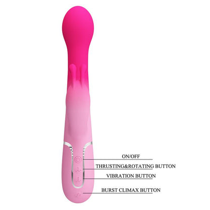 PRETTYLOVE - DEJON VIBE WITH THRUSTING AND ROTATING BEADS