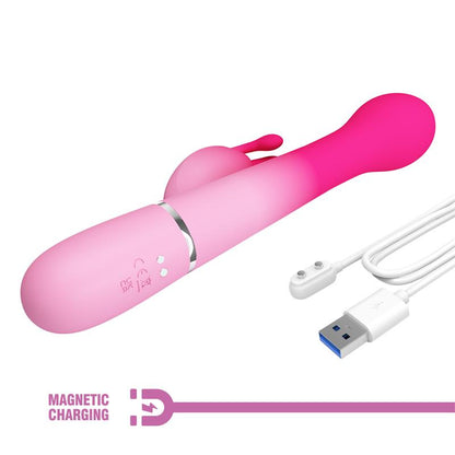 PRETTYLOVE - DEJON VIBE WITH THRUSTING AND ROTATING BEADS