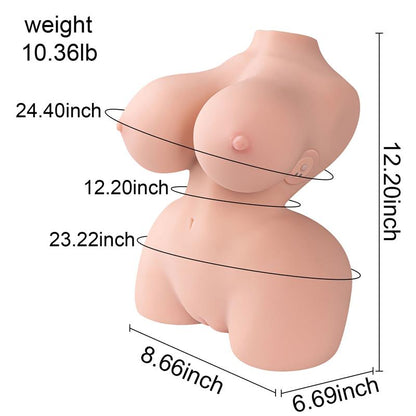 XISE - DELILAH MINI TORSO WITH VIBRATION 4.7 KG