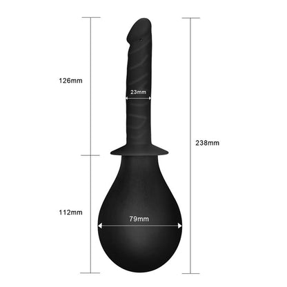 LOVETOY - DELUXE ANAL DOUCHE BLACK
