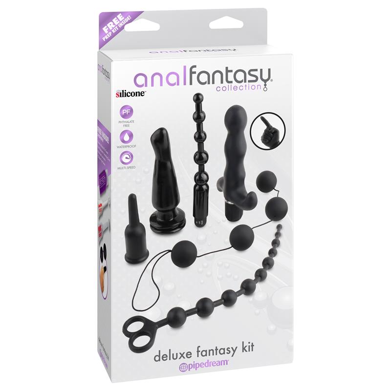 ANAL FANTASY COLLECT. - DELUXE FANTASY KIT BLACK
