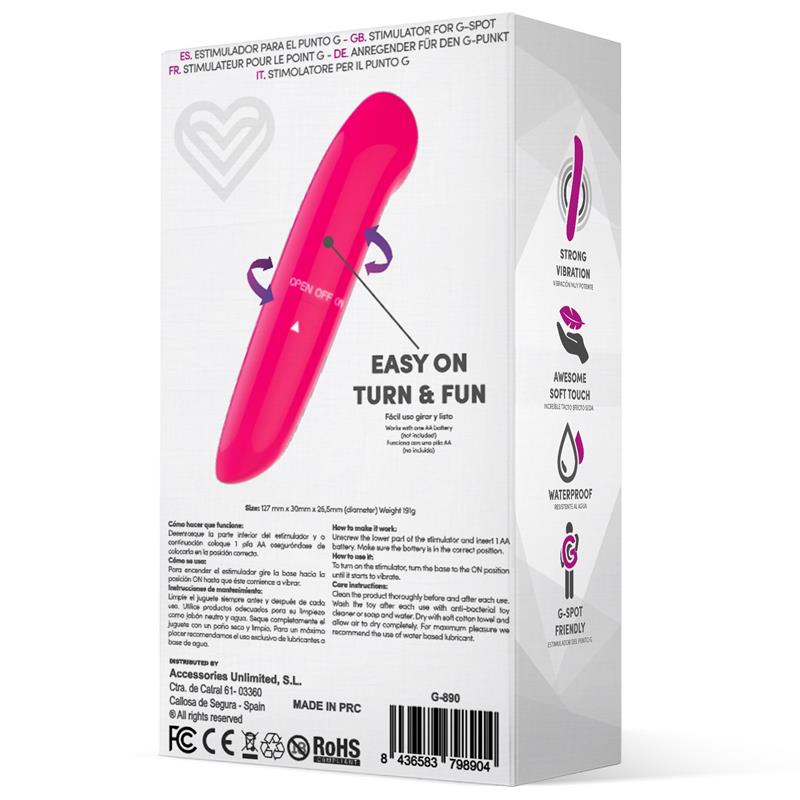 LATETOBED - DENZEL STIMULATOR EASY QUICK PINK