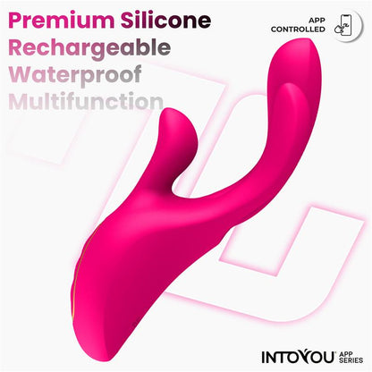 INTOYOU APP SERIES - DEREK VIBE WITH FINGER FUNCTION 3 MOTORS AND APP