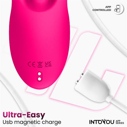 INTOYOU APP SERIES - DEREK VIBE WITH FINGER FUNCTION 3 MOTORS AND APP