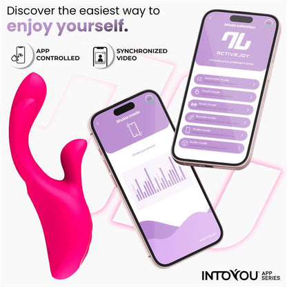 INTOYOU APP SERIES - DEREK VIBE WITH FINGER FUNCTION 3 MOTORS AND APP