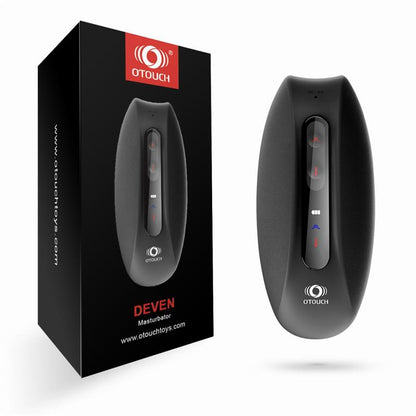 OTOUCH - DEVEN MASTURBATOR WITH VIBRATION, TEMPERATURE AND UP & DOWN FUNCTION