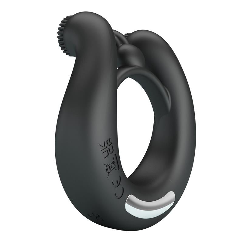 PRETTYLOVE - DHALIA VIBRATING PENIS RING