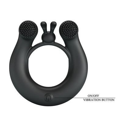 PRETTYLOVE - DHALIA VIBRATING PENIS RING