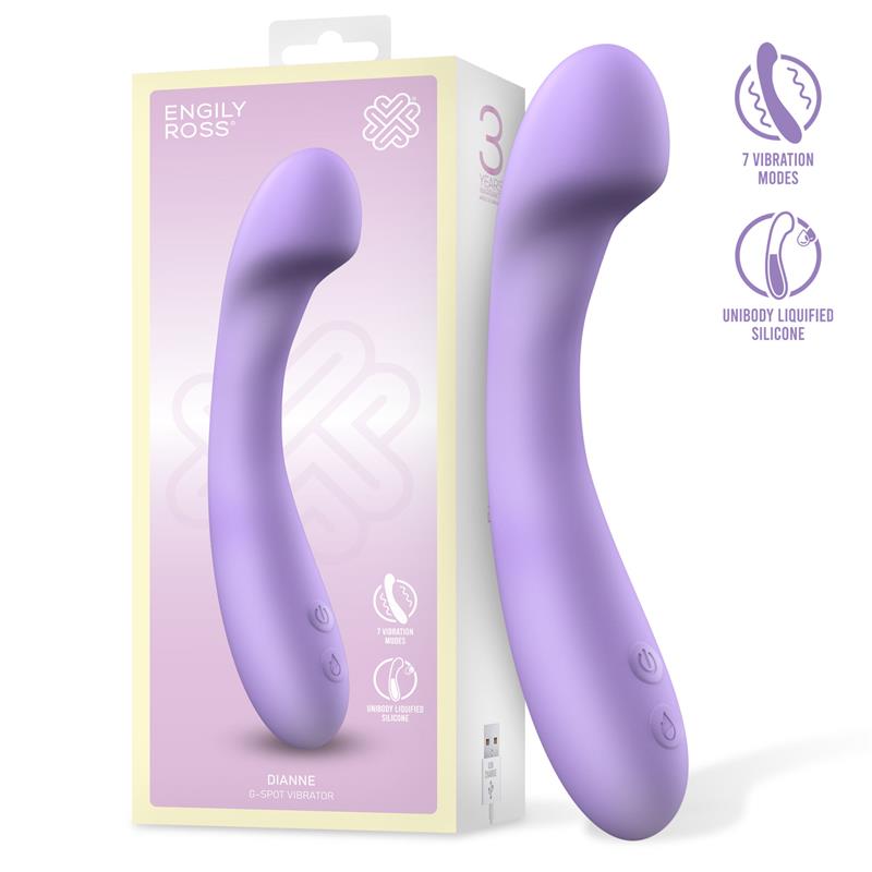 ENGILY ROSS - DIANNE VIBE LIQUID SILICONE UNIBODY G-SPOT BENDABLE USB