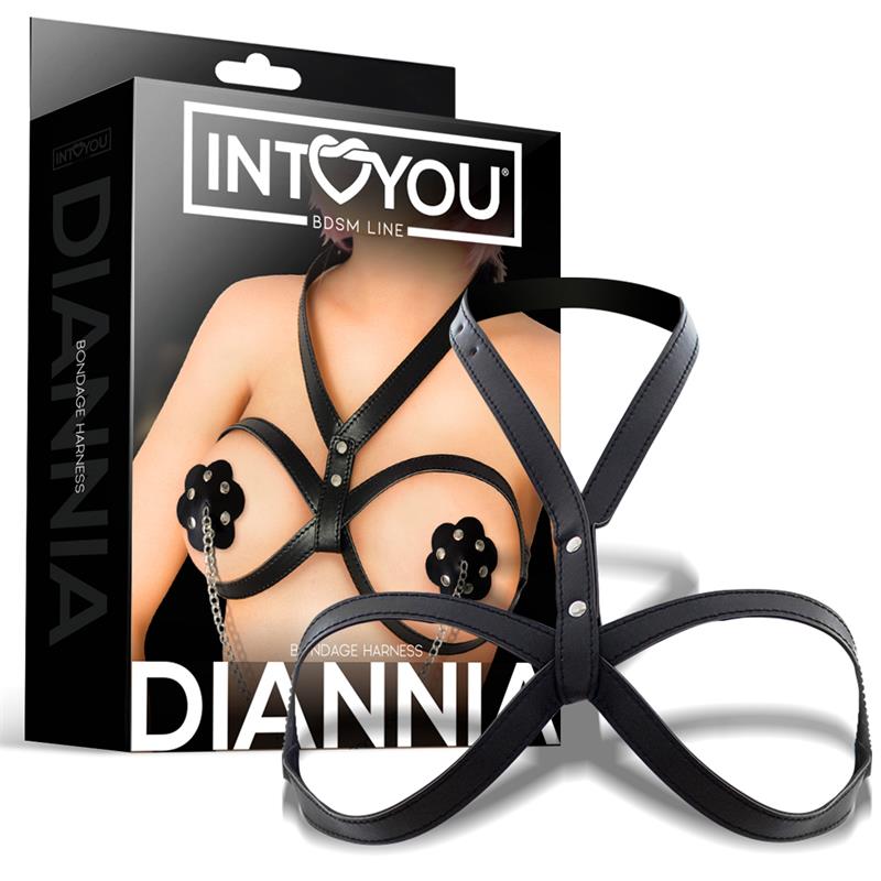 INTOYOU BDSM LINE - DIANNIA BONDAGE BREAST HARNESS