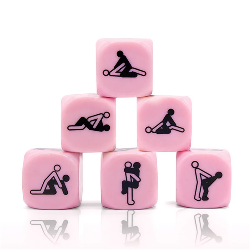 SECRET PLAY - DICE KAMASUTRA PICTOGRAMS 6 POSTURES 25 MM