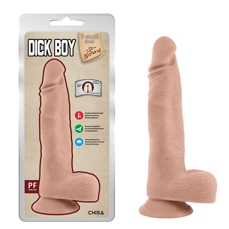 CHISA - DICK BOY DUAL-DENSITY DILDO 22CM