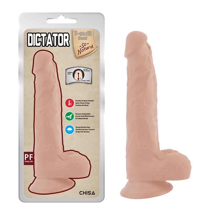 CHISA - DICTATOR DUAL-DENSITY DILDO 20.5CM