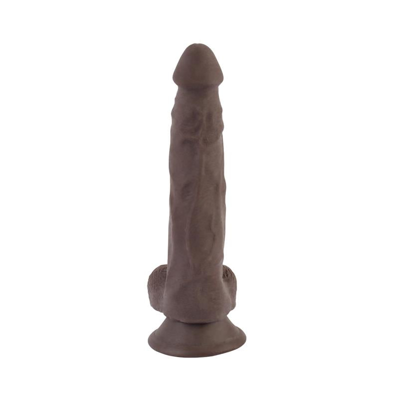 CHISA - DICTATOR DUAL-DENSITY DILDO BROWN 20.5CM