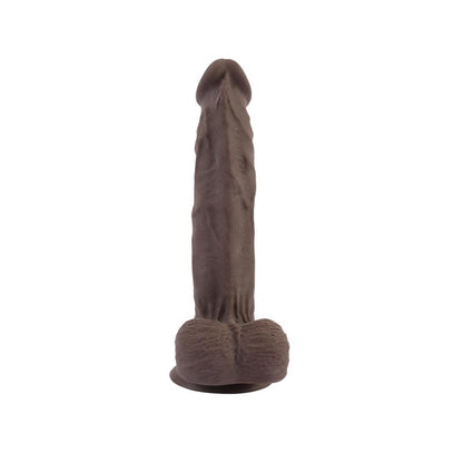 CHISA - DICTATOR DUAL-DENSITY DILDO BROWN 20.5CM