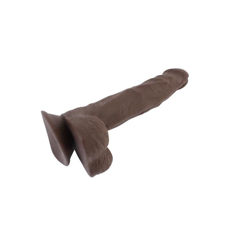 CHISA - DICTATOR DUAL-DENSITY DILDO BROWN 20.5CM
