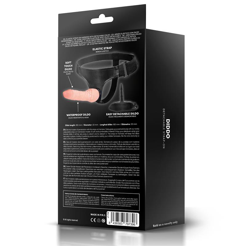 HARNESS COLLECTION LATETOBED - DIDDO DETACHABLE STRAP-ON HARNESS