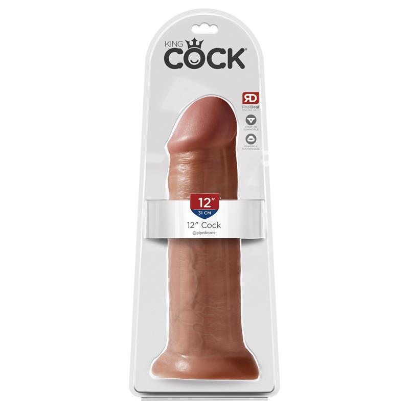 KING COCK - DILDO 12 TAN