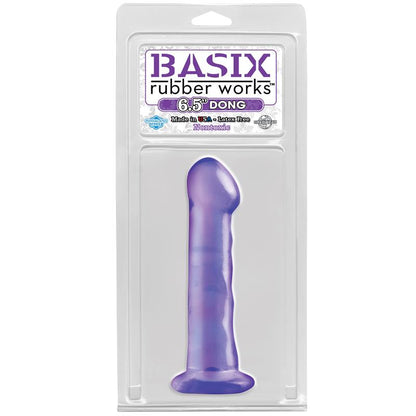 BASIX RUBBER WORKS - DILDO 16,51 CM WITH SUCTION PURPLE
