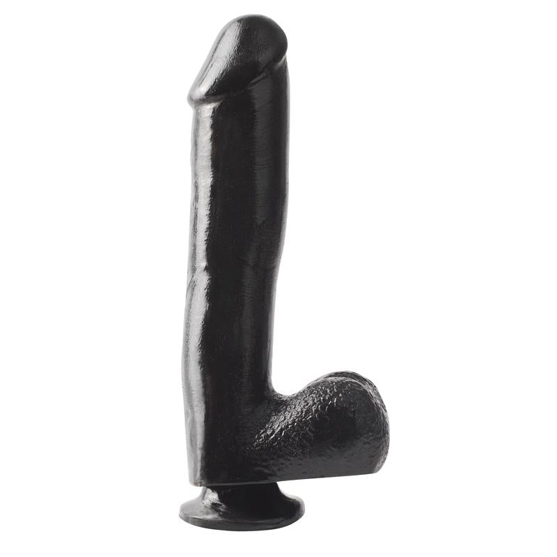 BASIX RUBBER WORKS - DILDO 25,4 CM BLACK