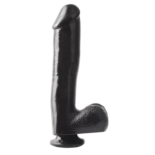 BASIX RUBBER WORKS - DILDO 25,4 CM BLACK