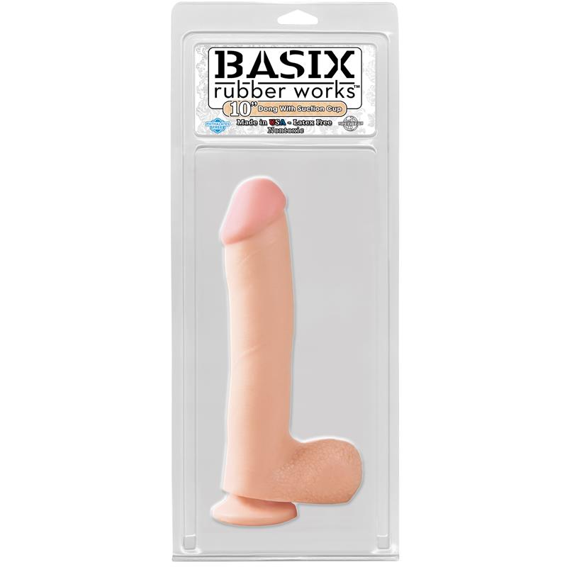 BASIX RUBBER WORKS - DILDO 25,4 CM FLESH