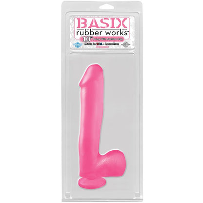 BASIX RUBBER WORKS - DILDO 25,4 CM PINK