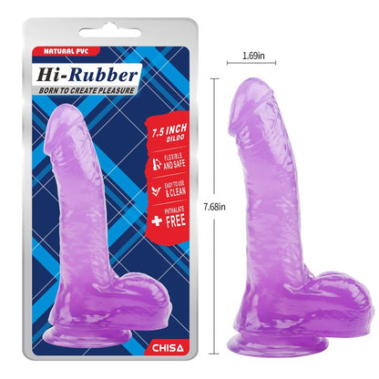 CHISA - DILDO 7.5 - 19.5CM CLEAR
