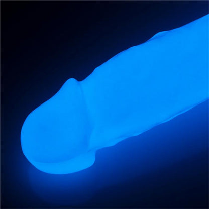 LOVETOY - DILDO 8.5 LUMINO BLUE LIGHT