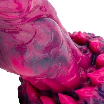 MYTHICAL MATES - ANOTHER WORLD DILDO PINK AND PURPLE 22.4 CM - 8.8