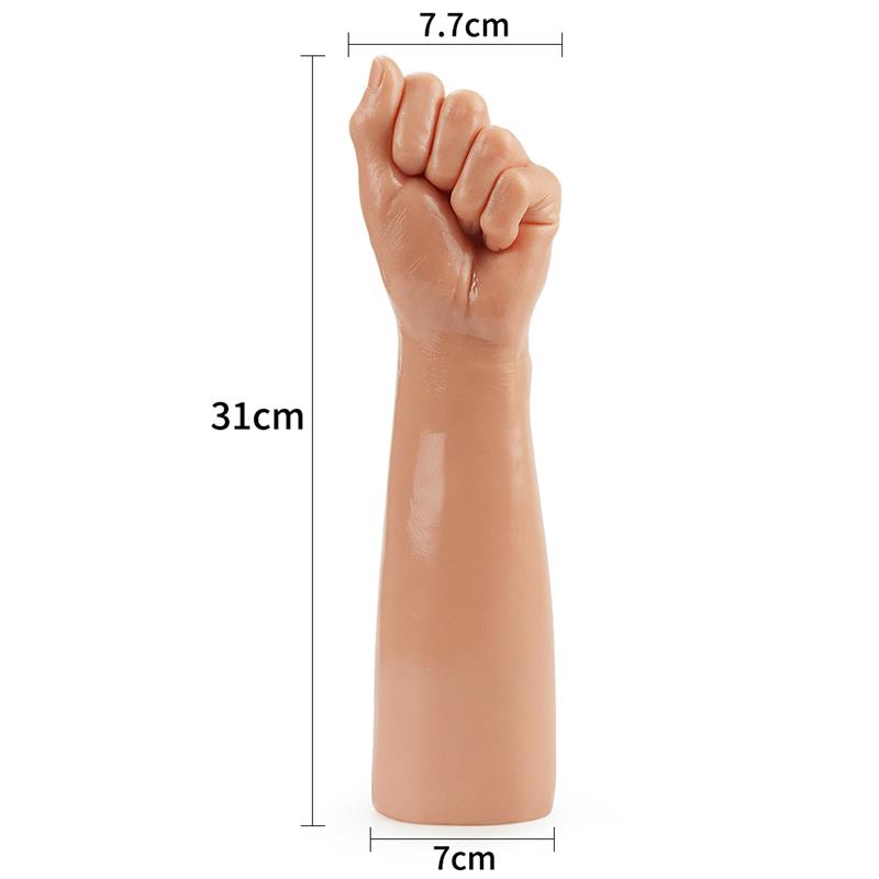 LOVETOY - DILDO BITCH FIST 12 FLESH