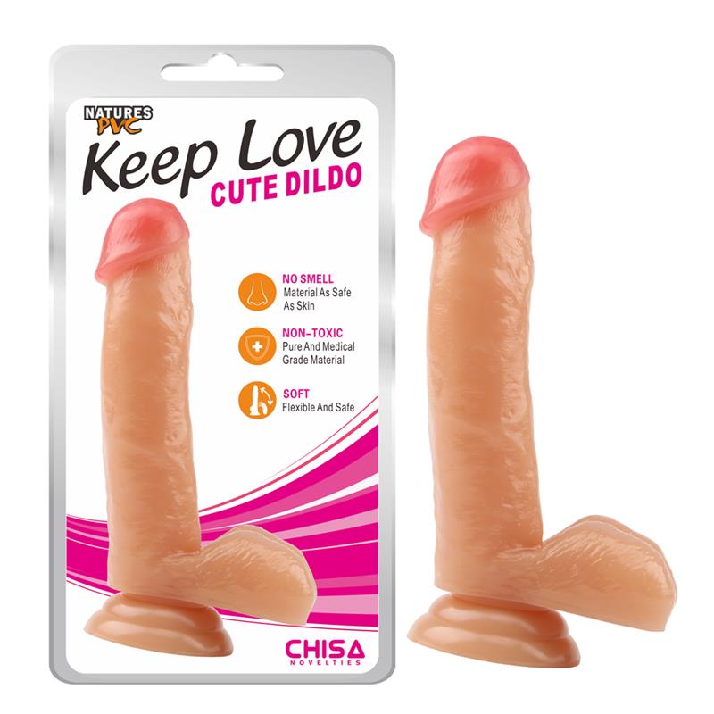 CHISA - DILDO CUTE 17.8 X 4 CM FLESH