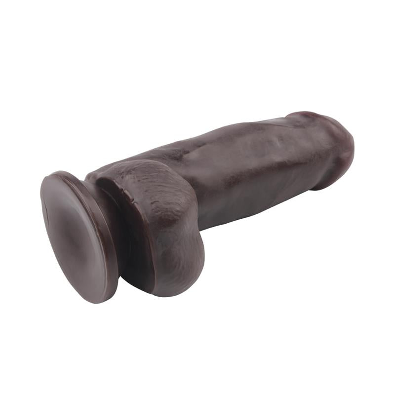CHISA - DILDO DUAL DENSITY FASHION DUDE 17.5 X 4.9 CM BROWN