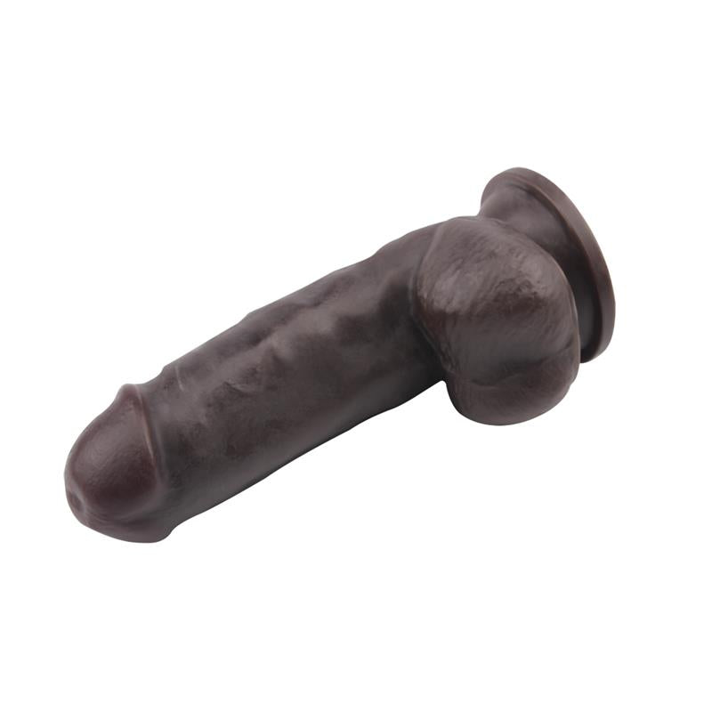 CHISA - DILDO DUAL DENSITY FASHION DUDE 17.5 X 4.9 CM BROWN