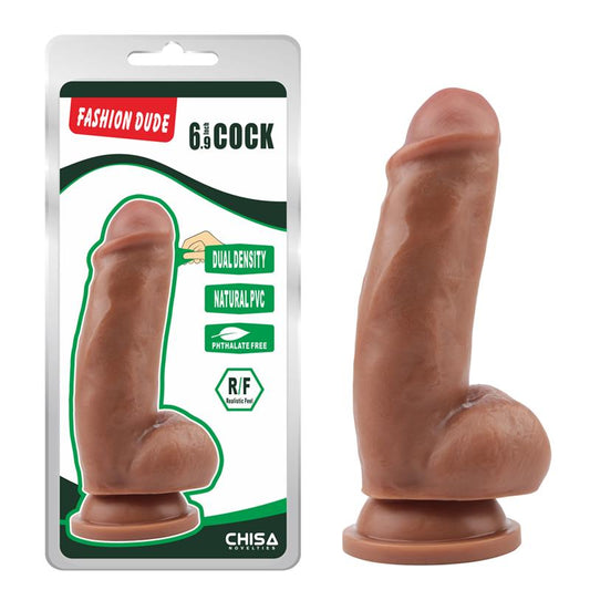 CHISA - DILDO DUAL DENSITY FASHION DUDE 17.5 X 4.9 CM LATIN