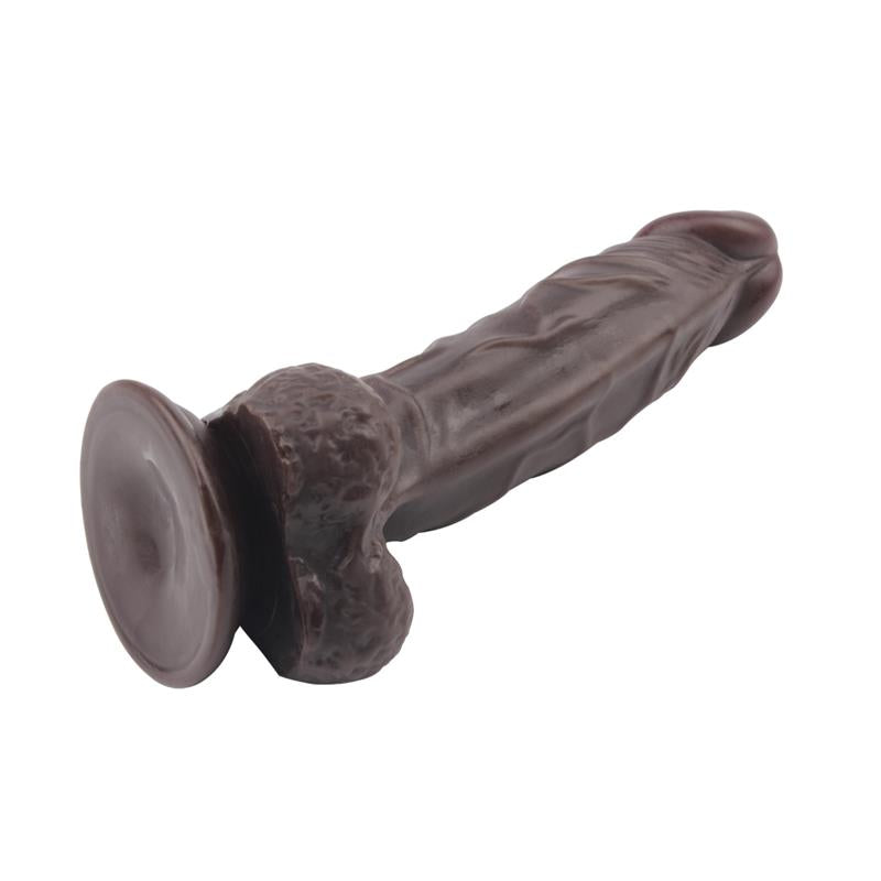 CHISA - DILDO DUAL DENSITY FASHION DUDE 21 X 4.1 CM BROWN