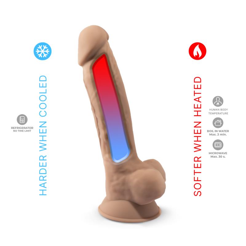 SILEXD - DILDO DUAL DENSITY MOD. 1 - 7 FLESH