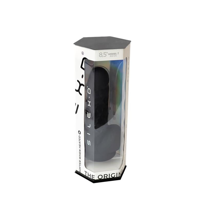 SILEXD - DILDO DUAL DENSITY MOD. 1 - 8.5 BLACK