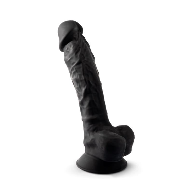 SILEXD - DILDO DUAL DENSITY MOD. 1 - 9 BLACK