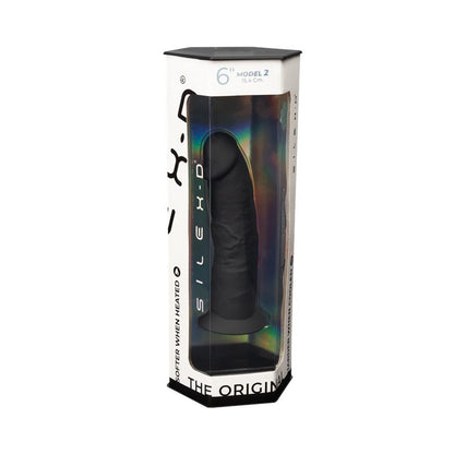 SILEXD - DILDO DUAL DENSITY MOD. 2 - 6 BLACK