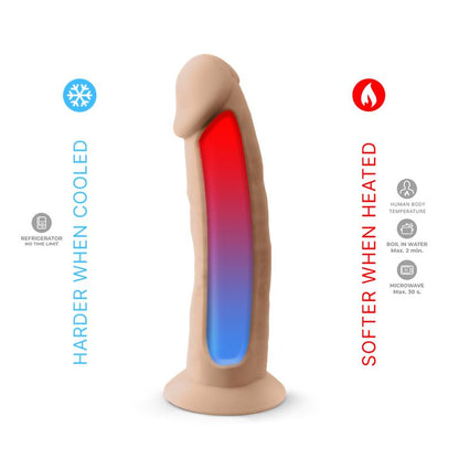 SILEXD - DILDO DUAL DENSITY MOD. 2 - 7.5 FLESH