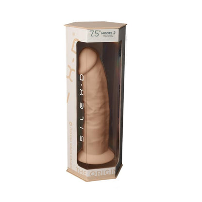 SILEXD - DILDO DUAL DENSITY MOD. 2 - 7.5 FLESH