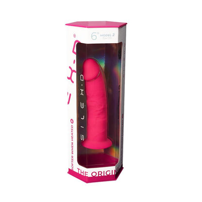 SILEXD - DILDO DUAL DENSITY MOD. 2 - 7.5 PNK